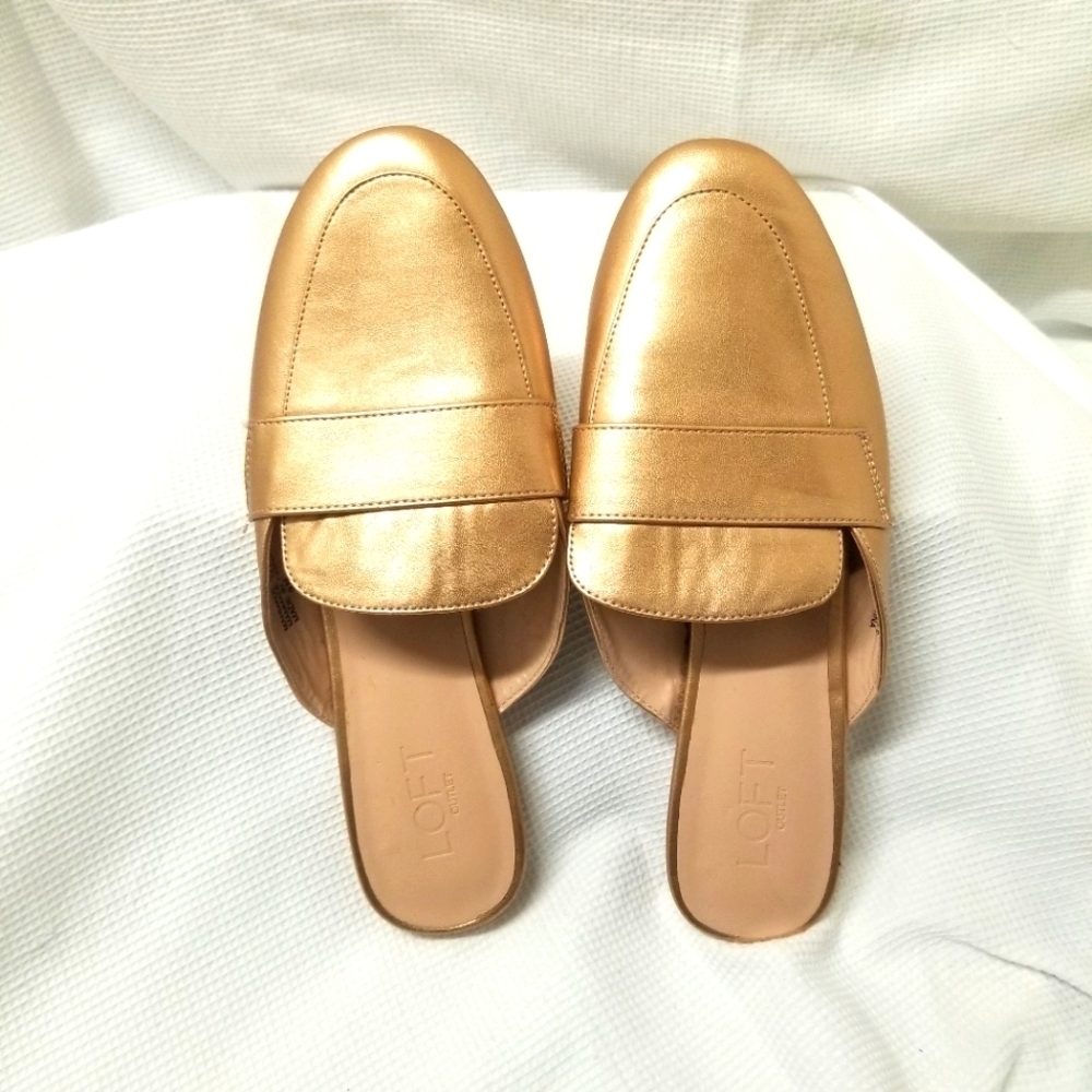 NWT LOFT Slip on Flats
